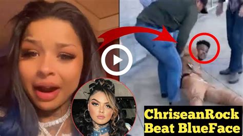 chriseanrock fight|Blueface And Chrisean Rock Fighting Footage